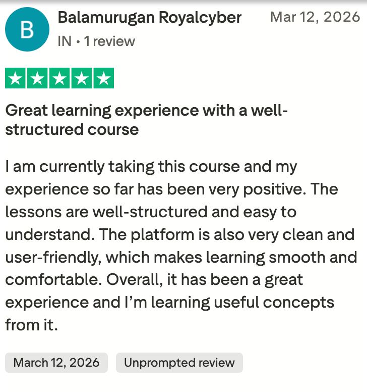 Student success story