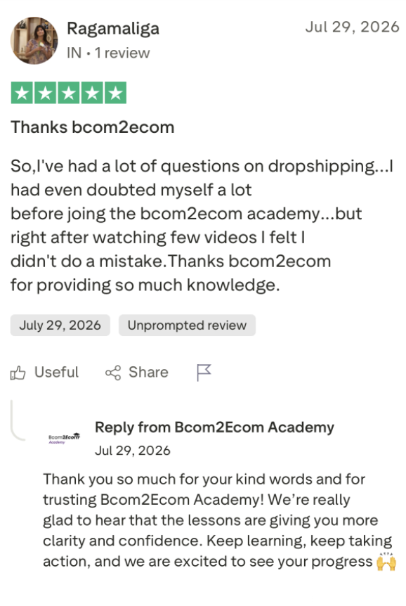 Student success story